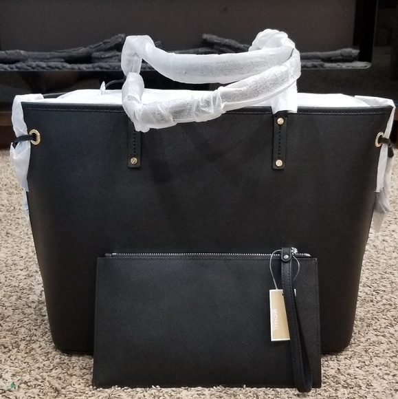 SOLD NWT MK NOUVEAU NOVELTY TOTE+WRISTLET SET - Picture 2 of 8